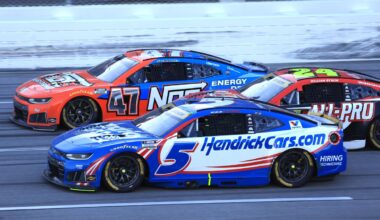 NASCAR warned nearly the full field at Talladega for minimum speed violations