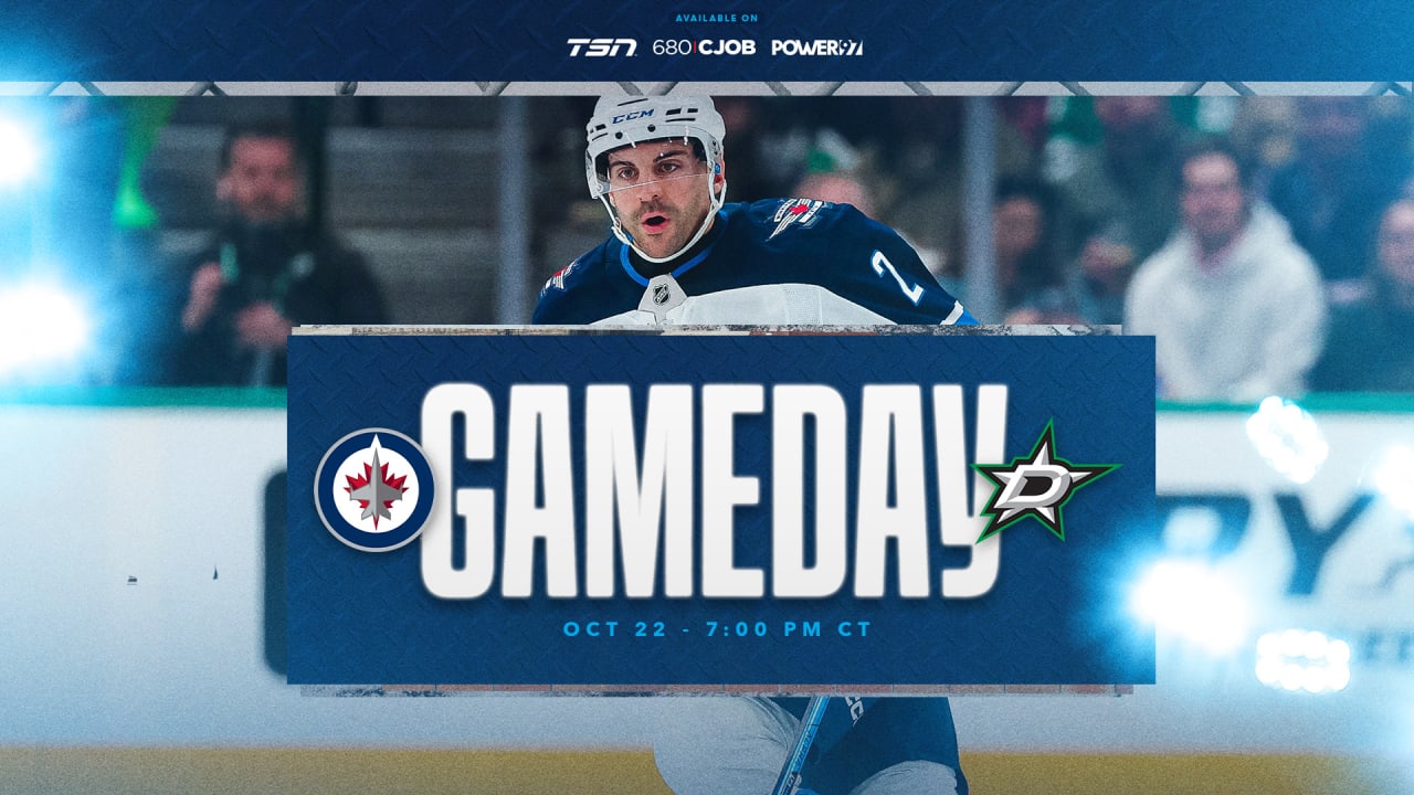 GAMEDAY: Jets at Stars | Winnipeg Jets