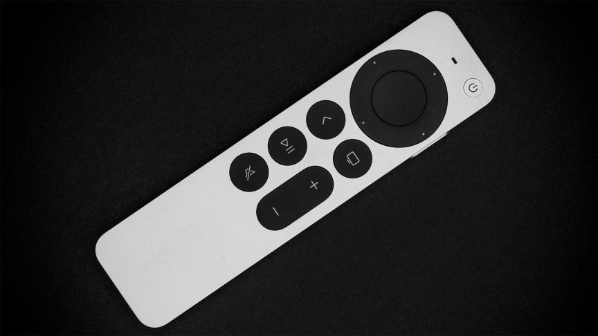 The Apple TV 4K remote.