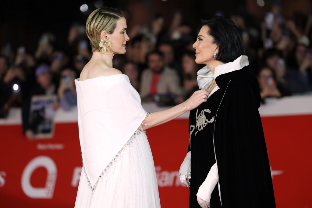 Sarah Paulson and Kris Jenner attend the "All's Fair" screening during the Rome Film Festival.