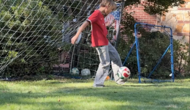 Georgia family surprised with $20,000 backyard soccer pitch