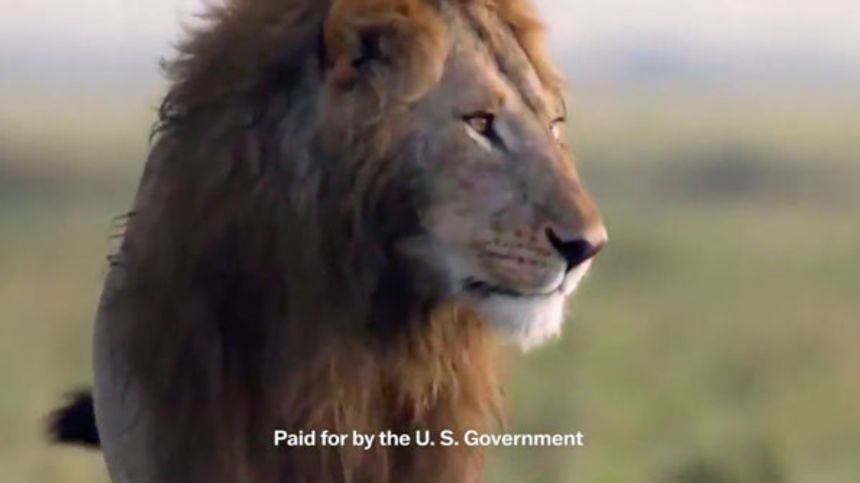 As part of its controversial taxpayer-funded ad campaign, President Donald Trump's White House created a spot titled 