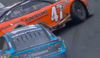Michael McDowell wrecks Ricky Stenhouse in heated post-race clash