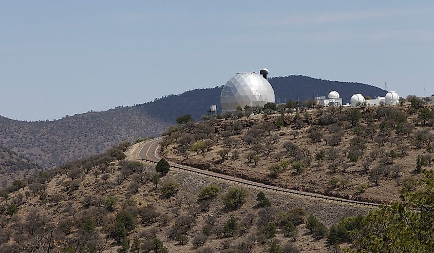 McDonald Observatory on Mount Locke in the Davis Mountains