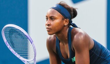 Coco Gauff has progressed at the China Open (Associated Press)