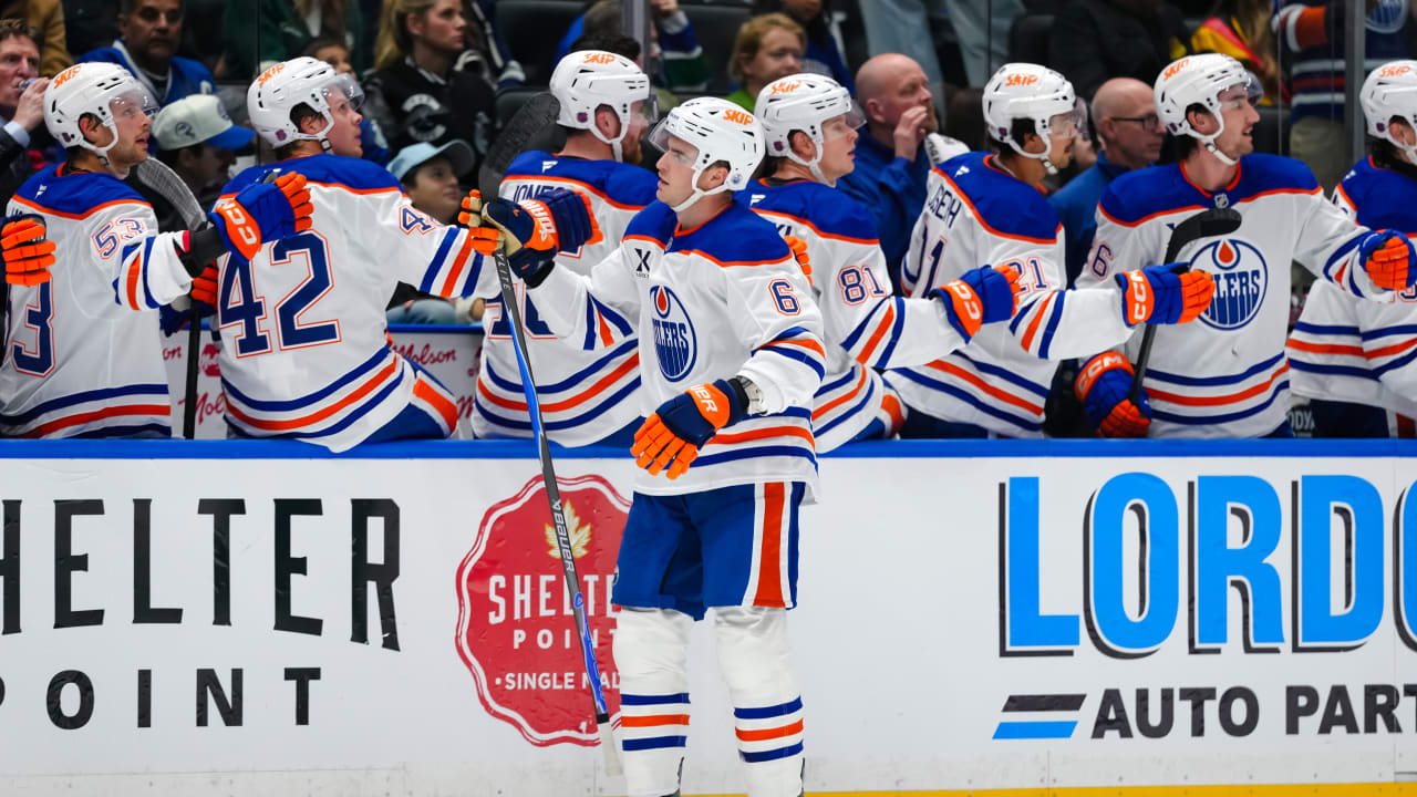 Shea stretches the lead | Edmonton Oilers