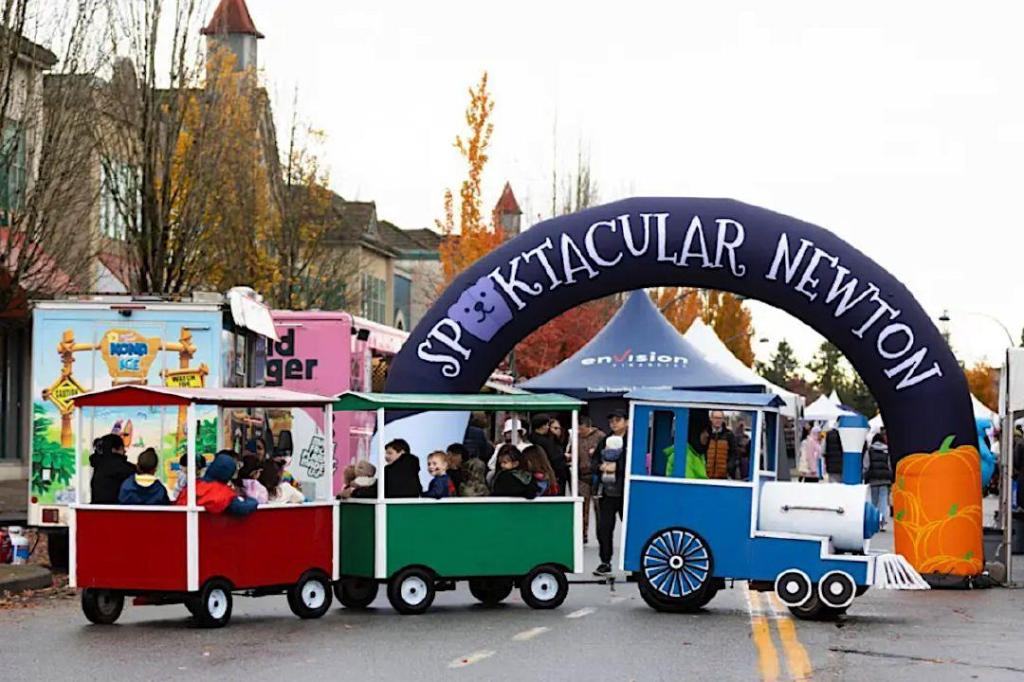Halloween street festival in Newton Oct. 24 with pumpkins, haunted train rides, more