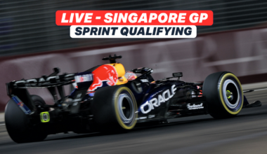 LIVE: Reaction as Verstappen takes Singapore Sprint pole but facing stewards' investigation
