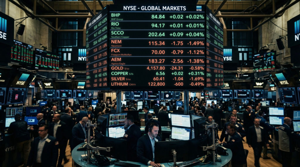 Top 50 mining companies take $264 billion hit as gold trade unwinds, lithium stocks exit