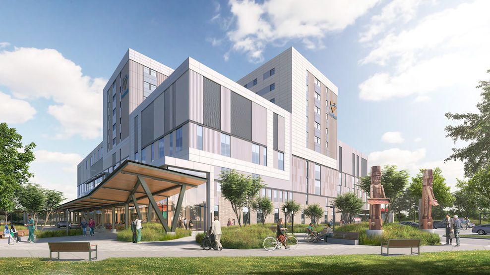 surrey cloverdale hospital design