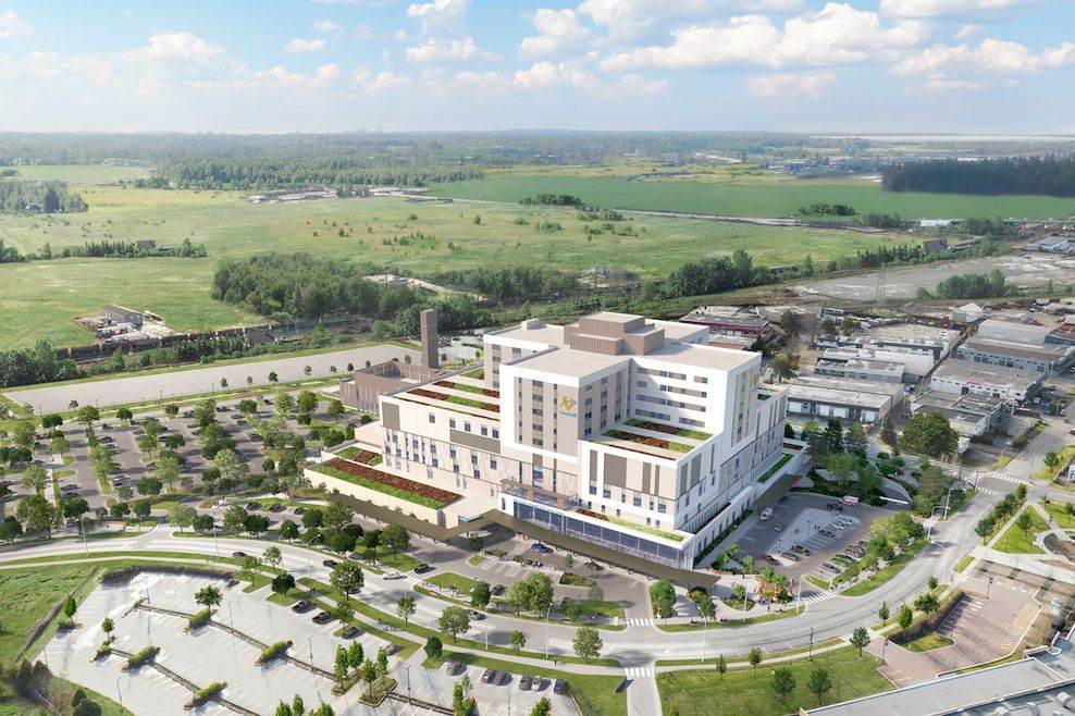 surrey cloverdale hospital design