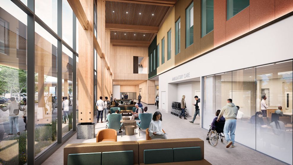 surrey cloverdale hospital design