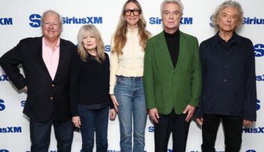 Talking Heads at SiriusXM radio Q&A. CREDIT: Getty Images for SiriusXM
