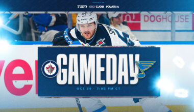 GAMEDAY: Jets at Blues | Winnipeg Jets