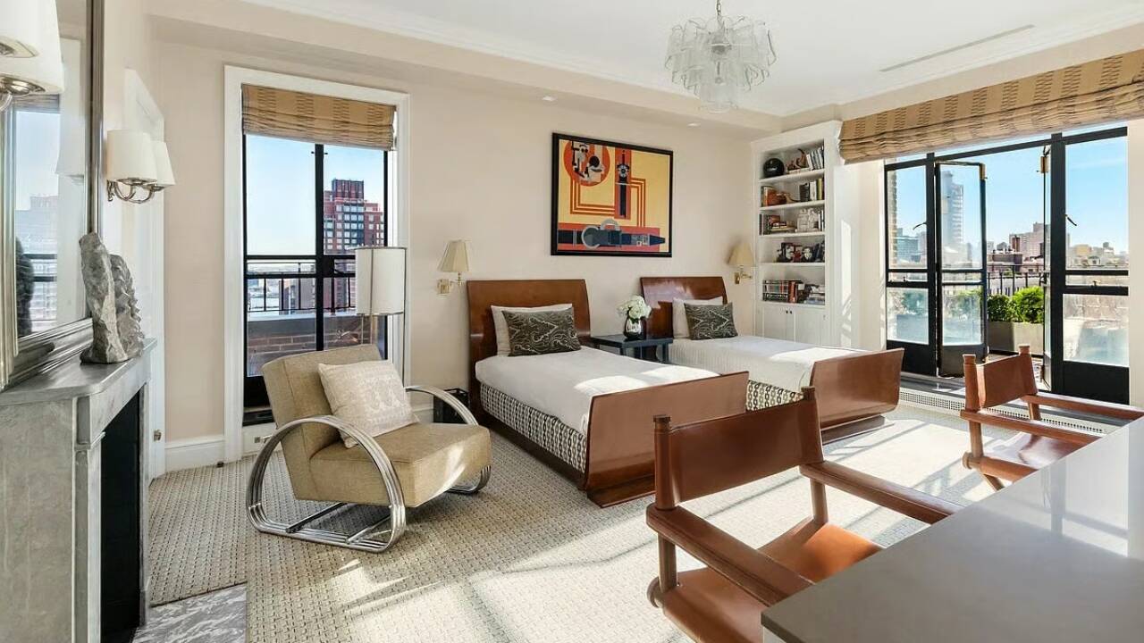 Pic credit: Quartz. The twin bedroom