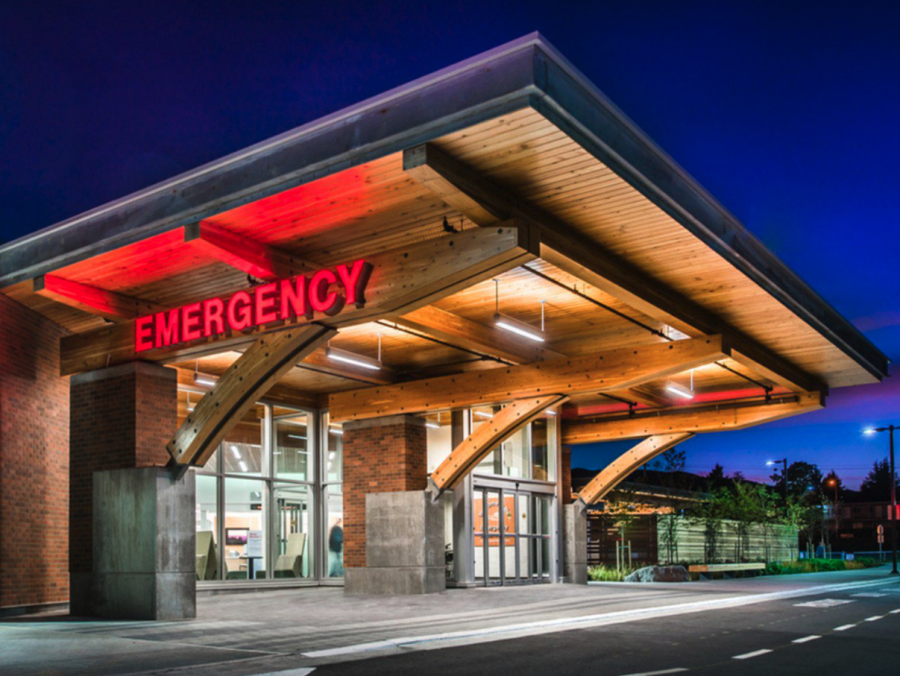 <who> Photo credit: Island Health </who> ‘We literally are running out of broom closets and hallways to stick patients in,’ Dr. David Forrest told The Tyee.
