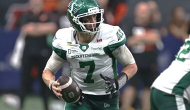 LIVE BLOG: Saskatchewan Roughriders at Montreal Alouettes