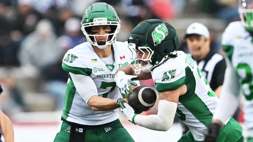 Jack Coan takes starter’s reps at Roughriders practice in place of Trevor Harris | GX94 Radio - Now That's Country!