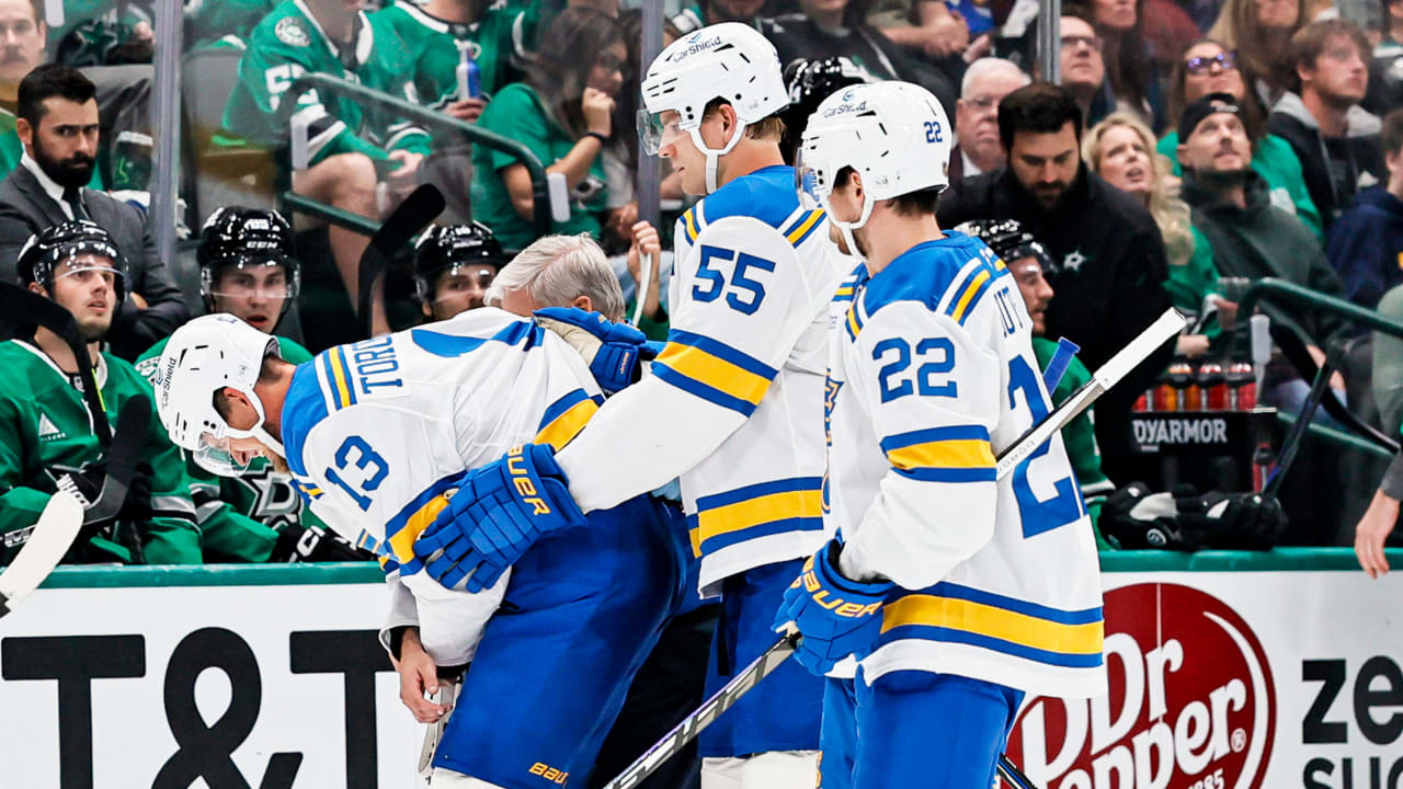 NHL Status Report: Toropchenko out at least six weeks for Blues
