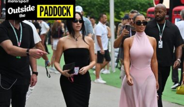 Kim Kardashian finally breaks silence with Martin Brundle after awkward F1 snub