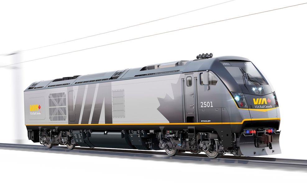 via rail locomotive stadler