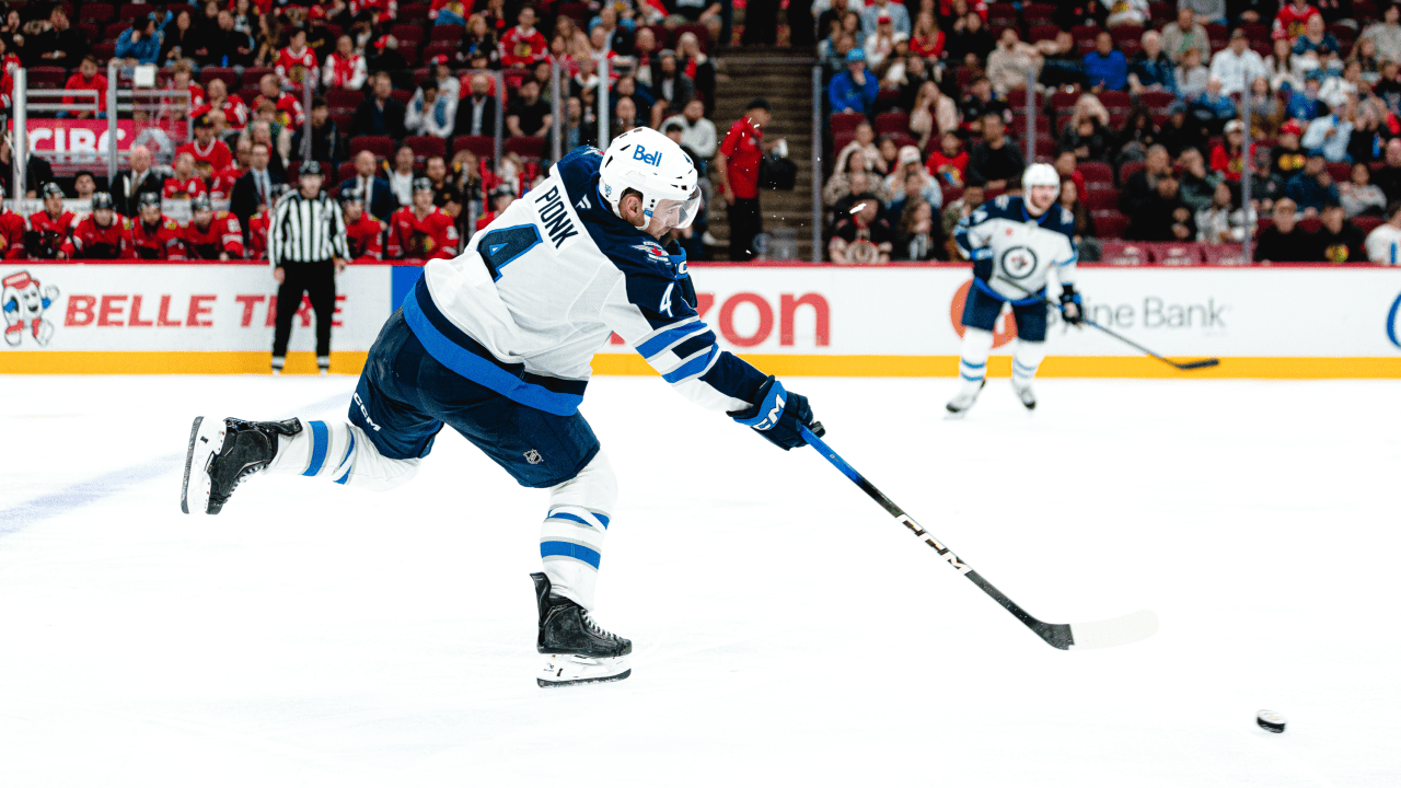 Pionk steps up, Jets rally but fall in OT
