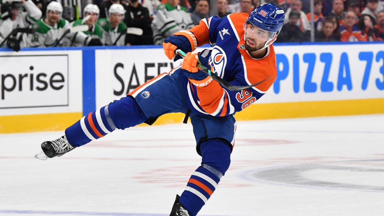 Oilers' Walman out, Hallander in against Sharks