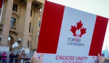 Albertans vote on path to independence as Carney fights to keep Canada united