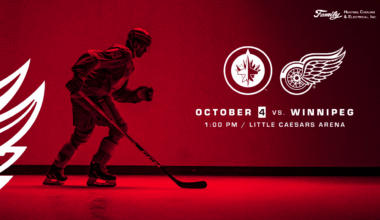 PREVIEW: Detroit, Winnipeg set to square off in Sunday matinee