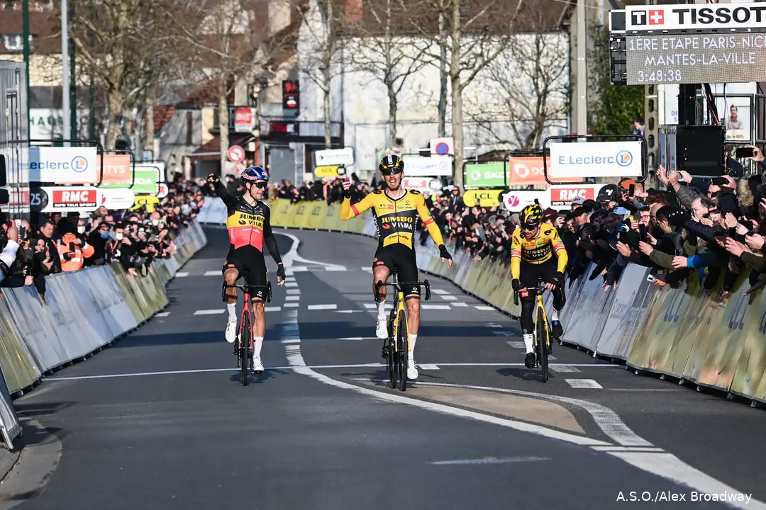 wout van aert christophe laporte primoz roglic jumbo visma parijs nice