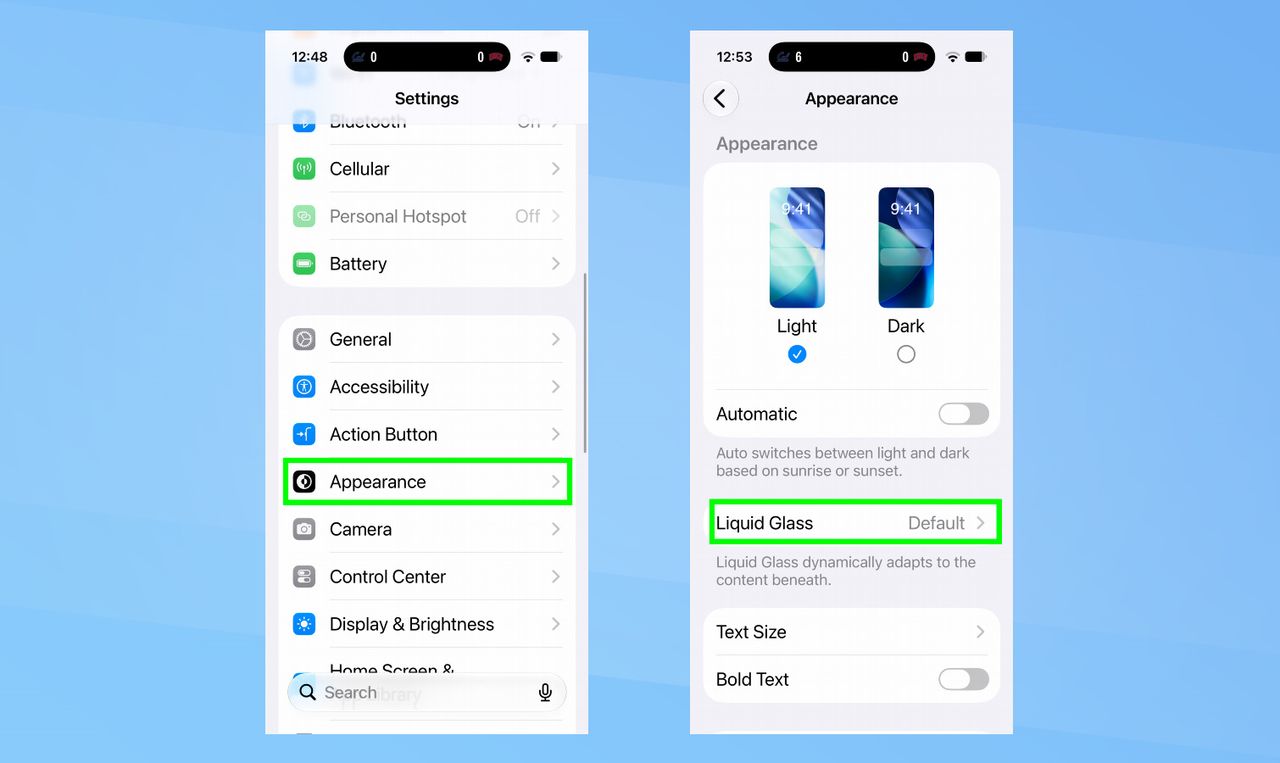 iOS 27 screenshot.