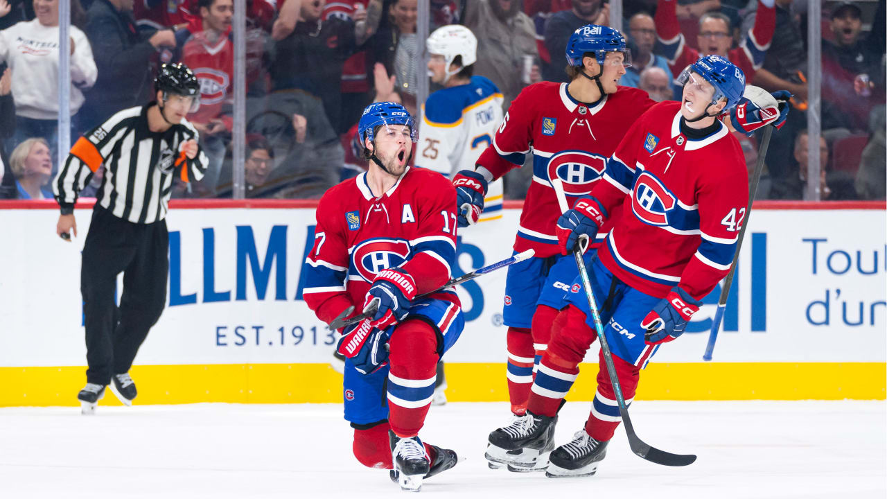 Bolduc scores shootout winner again, Canadiens recover to defeat Sabres
