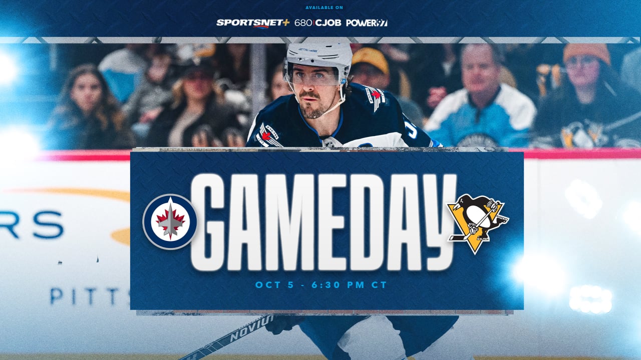 GAMEDAY: Jets at Penguins | Winnipeg Jets