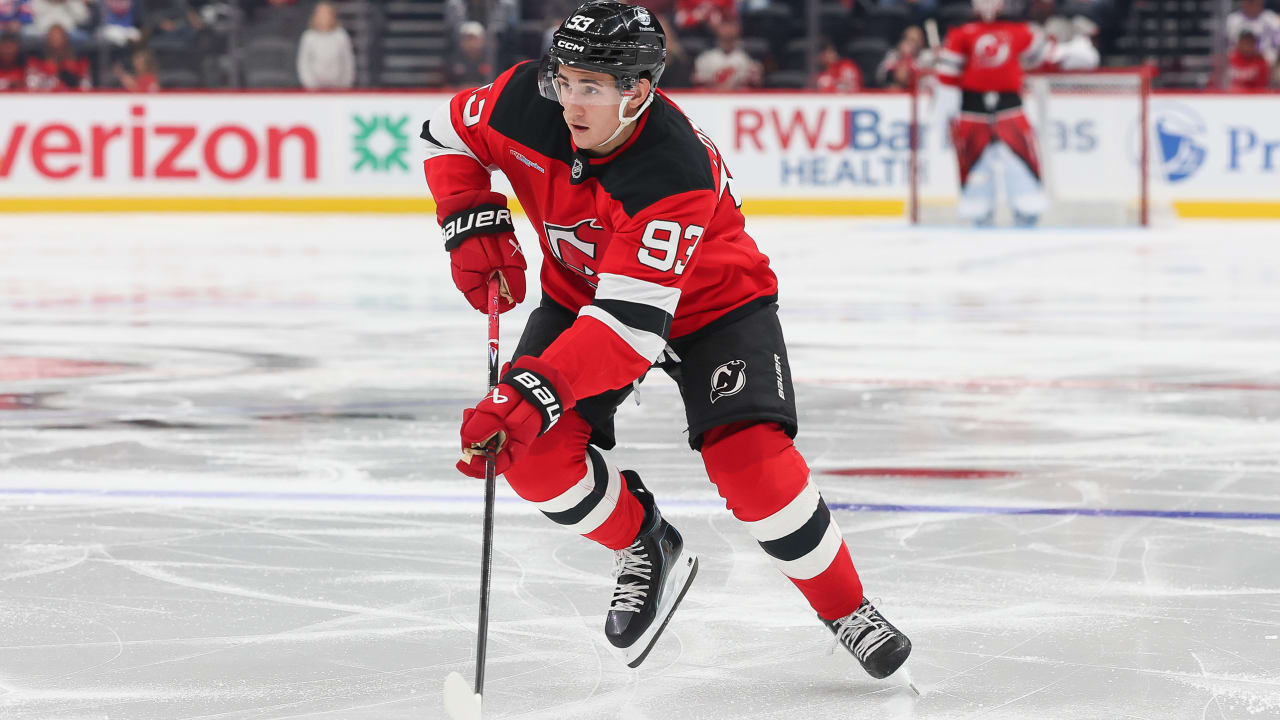Amadeus Lombardi, Devils' uniquely named forward, eager to make NHL debut