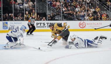 Golden Knights rally from down three, edge Maple Leafs in shootout