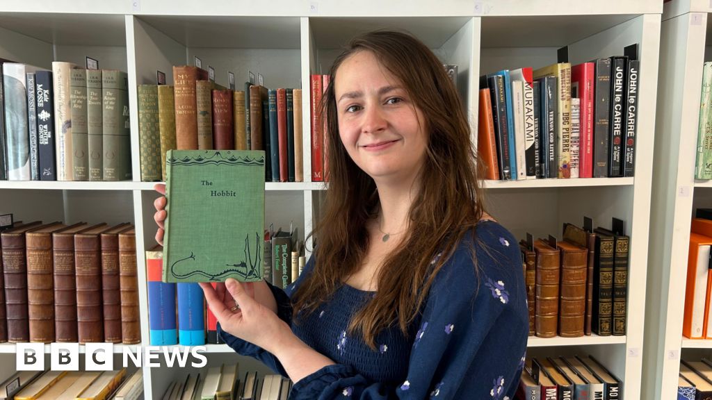 'Astonishingly rare' The Hobbit book sells for 'record-breaking' sum