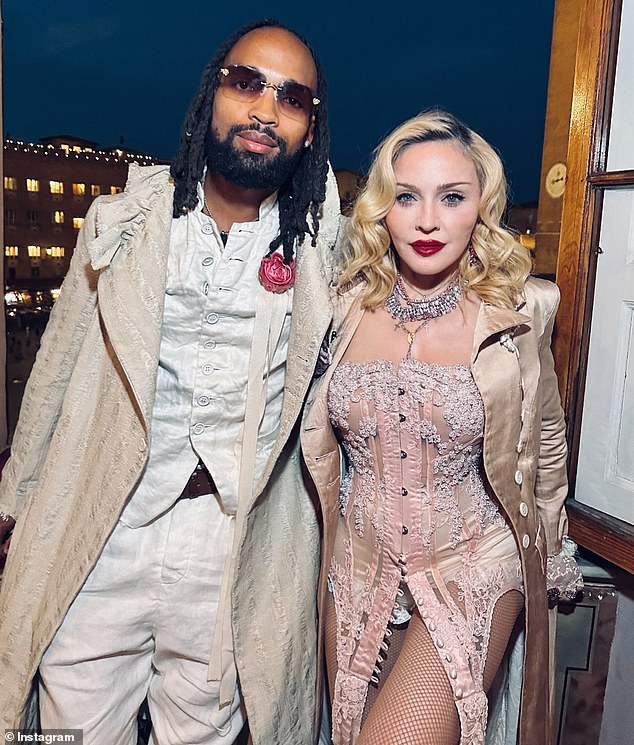 Lourdes is the firstborn child of the 67-year-old 'Queen of Pop,' pictured in August with 29-year-old boyfriend Akeem Morris