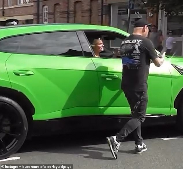 It comes as Kerry stopped traffic while driving her £200k Lamborghini to oblige a fan who spotted her and wanted to take a selfie for his 'missus'