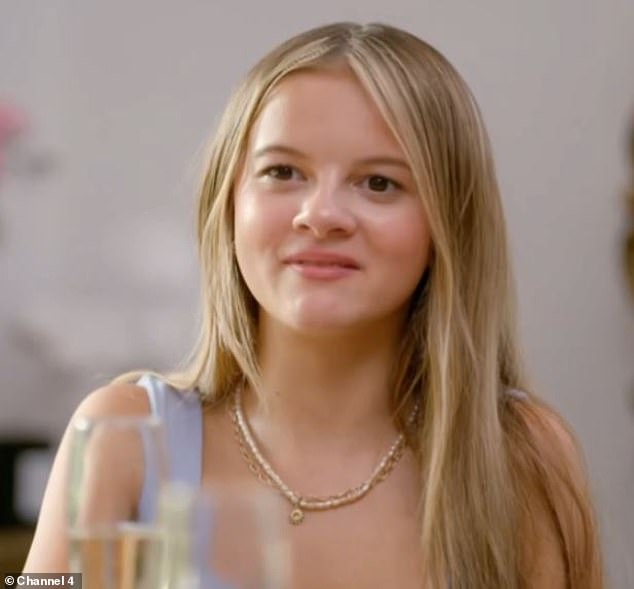 The former Atomic Kitten star, 44, introduced boyfriend Paolo Margaglione, 33, to her 18-year-old daughter (pictured) on the hit Channel 4 dating series