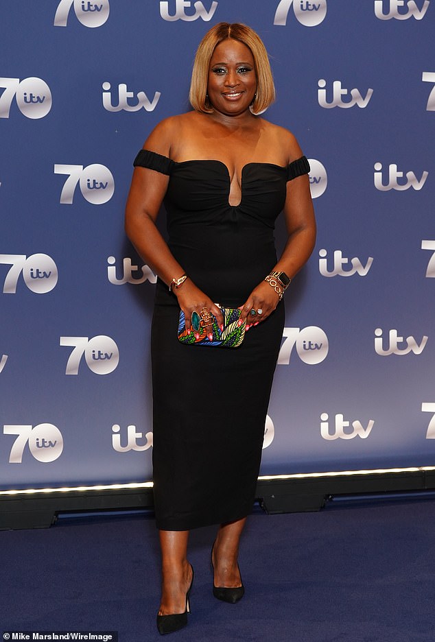 Emmerdale was too with Charlotte Bellamy, Zoe Henry, Lisa Riley and Natalie J Robb (left to right) also snapped