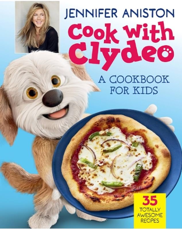 The collection of recipes is for humans even though they are presented by a fictional dog named Clydeo. And the offerings are far from diet-friendly as she covers pizza, lasagna and Mexican dishes. But the cookbook is meant 'for kids,' it is pointed out on the cover