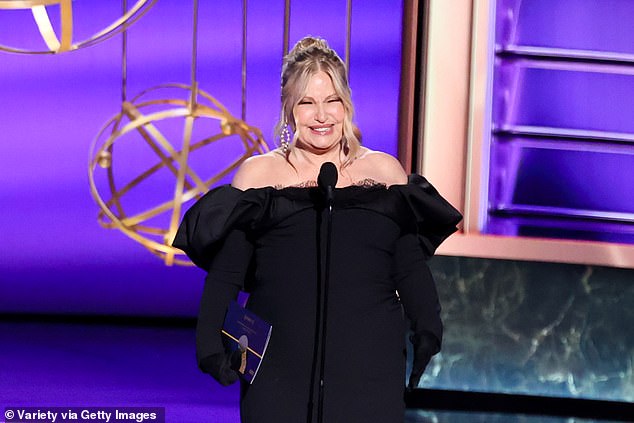 Jennifer Coolidge was one of the presenters during the big night and announced the winner for Lead Actress in a Comedy Series