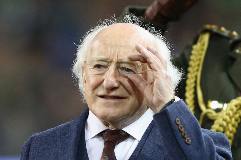 Michael D Higgins does not tackle modern life in poems. Photo: Getty