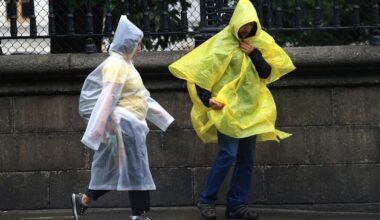 Met Éireann issues Status Yellow rain warning for 14 counties over the weekend