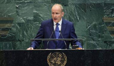 ‘No business as usual in face of Genocide’, Taoiseach tells world leaders as Benjamin Netanyahu sees mass walkout before his UN speech