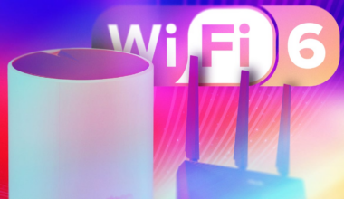 An image showing the text Wi-Fi 6