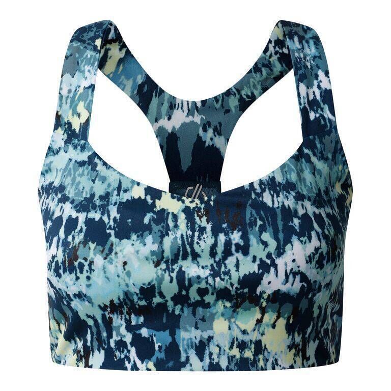 Mist Dash Print Sports Bra, €55, Dare2B