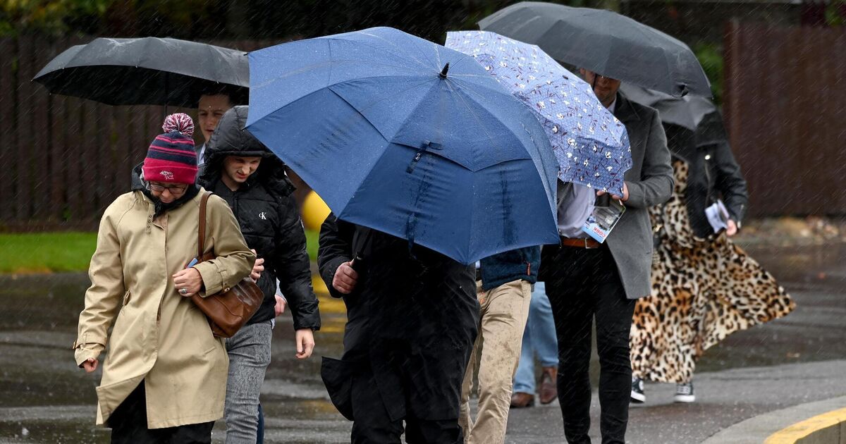 Status yellow rain warning issued for Cork