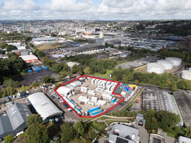 This Monahan Road site seeks €3m via Cushman & Wakefield's Sean Healy, who sold a warehouse by Phoenix House for a similar sum
