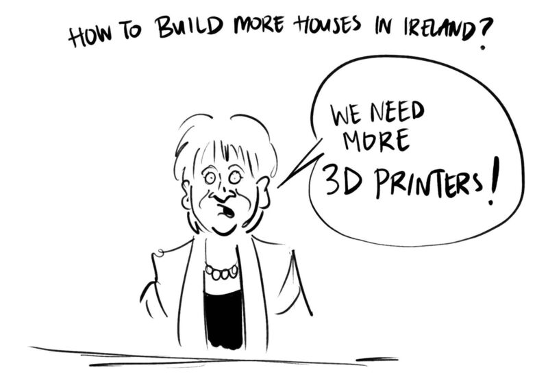 The first televised debate ahead of Ireland's 2025 presidential election was broadcast by Virgin Media on Monday September 29, 2025. Picture: Harry Burton 